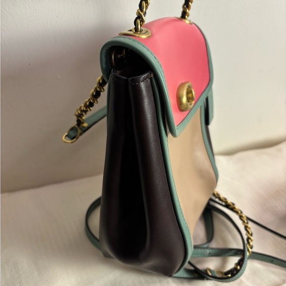 Coach Parker Convertible Backpack 16 In Colorblock - Picture 8 of 13